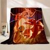 Charizard Dracaufeu Stampa Cartone Animato Coperta Bambini Adulti Coperta Morbida Calda Biancheria da Letto per Letto Divano Coperta da Viaggio