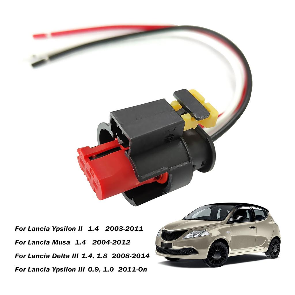 2x Für Lancia Ypsilon II III 1,2 1,4 0,9 0,1 Delta Musa 3-Wege-Zündspule Kabelbaum Connector Reparatur Stecker Kabel 71752816