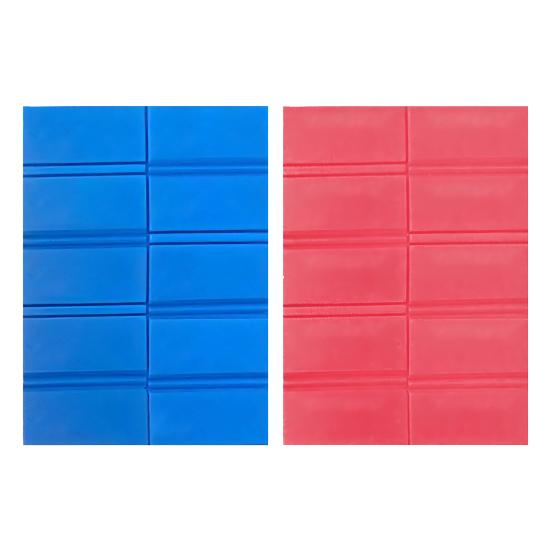 2Pcs Folding Seat Cushion Portable Waterproof Sitting Mat Lightweight Outdoor Travel Camping Hiking Backpacking Fishing Chair Stadium Seat Pad