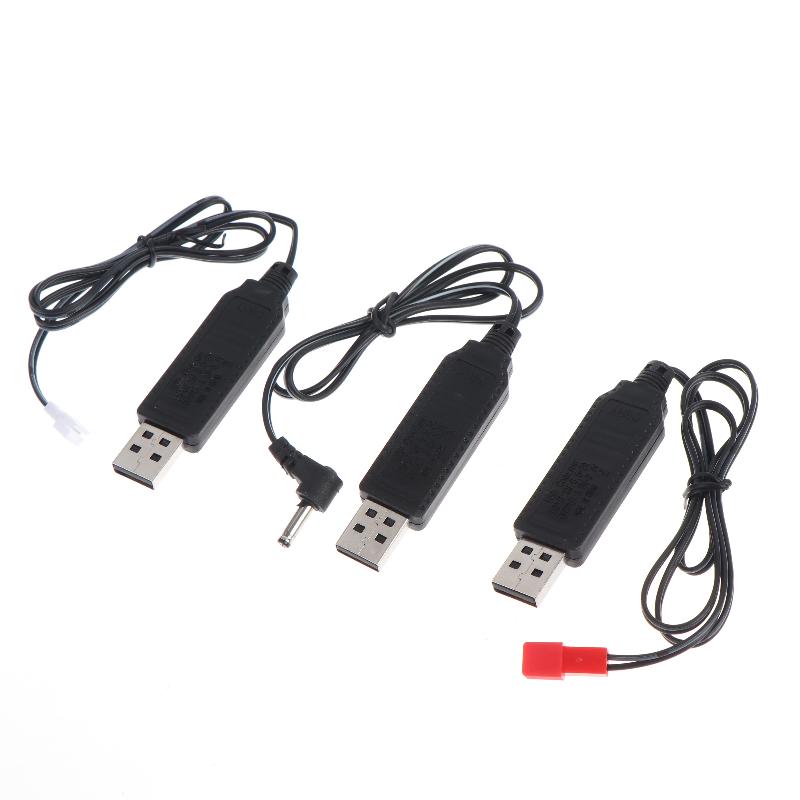 3.7V Lithium Battery Usb Charging Cable 500Ma With Indicator Light Xh2.54 Jst Sm Connector For Rc Model Quadcopter Toy Battery