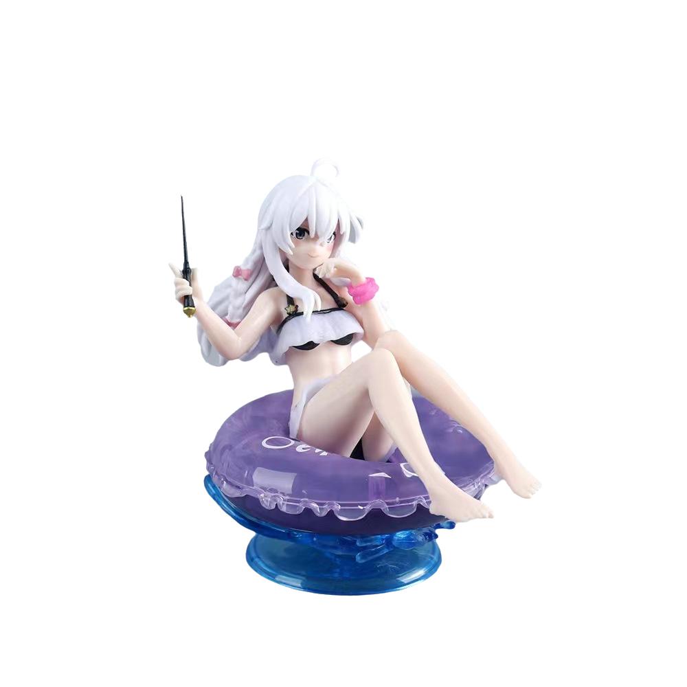 

Hatsune Miku Elaina Swimming Circle Summer Sitting Animation Decoration Model Ilyina