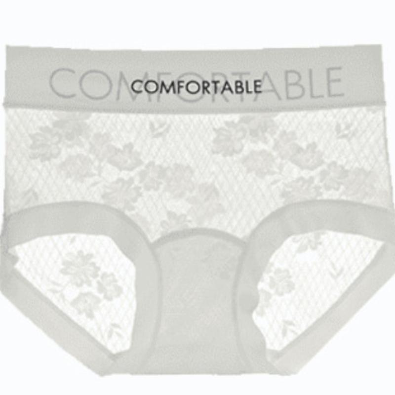 

Женское кружевное нижнее белье Трусики женские сексуальные хлопковые трусы средней длины с высокой талией Женское нижнее белье с треугольными чашечками Трусы Панталоны Нижнее белье 2XL белый