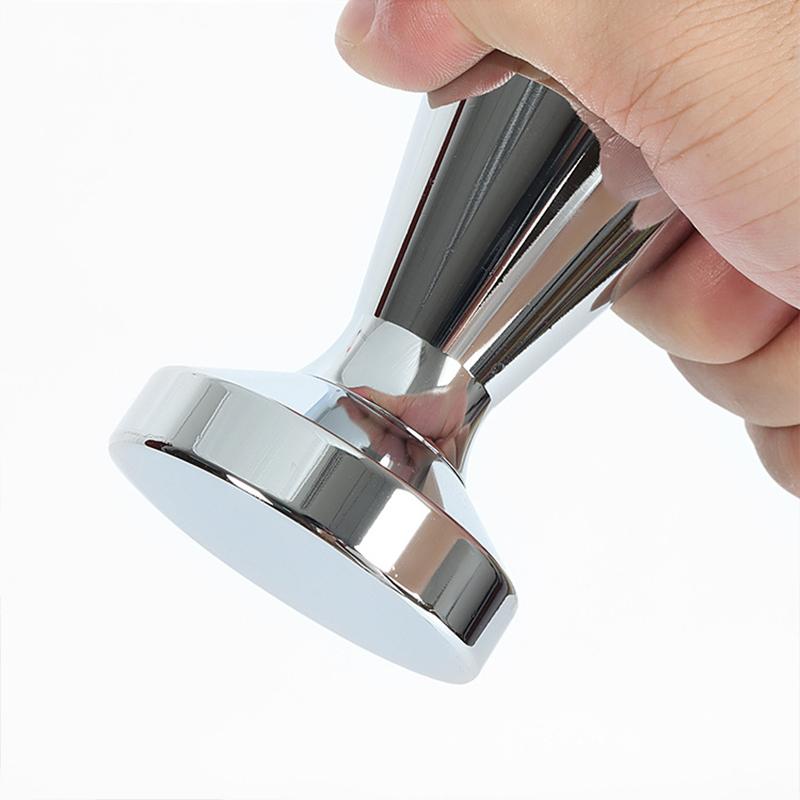 Coffee Tamper 49/51/53/58mm Flat Base Espresso Maker Calibrated Pressure Barista Hammer for Cafe Shop Household