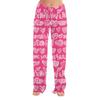 Women's Valentine's Day Printed Casual Pants Drawstring Elastic Waist Drawstring Pants