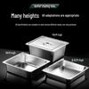 Stainless Steel Rectangular Buffet Food Pan