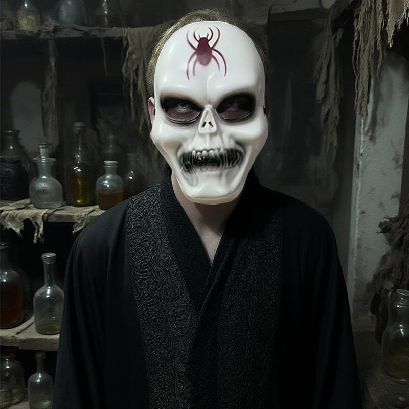Goblin Elf Mask Evil Orc Masks Greepy Demon Skull Monster Helmet Goblinoid Halloween Carnival Party Costume Prop