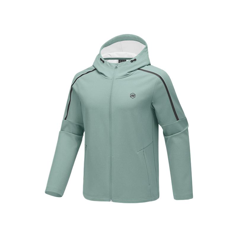 Skechers Basic Sports Series Hooded Comfortable Casual Breathable Versatile Jacket Men jackets P425M092-0463 S