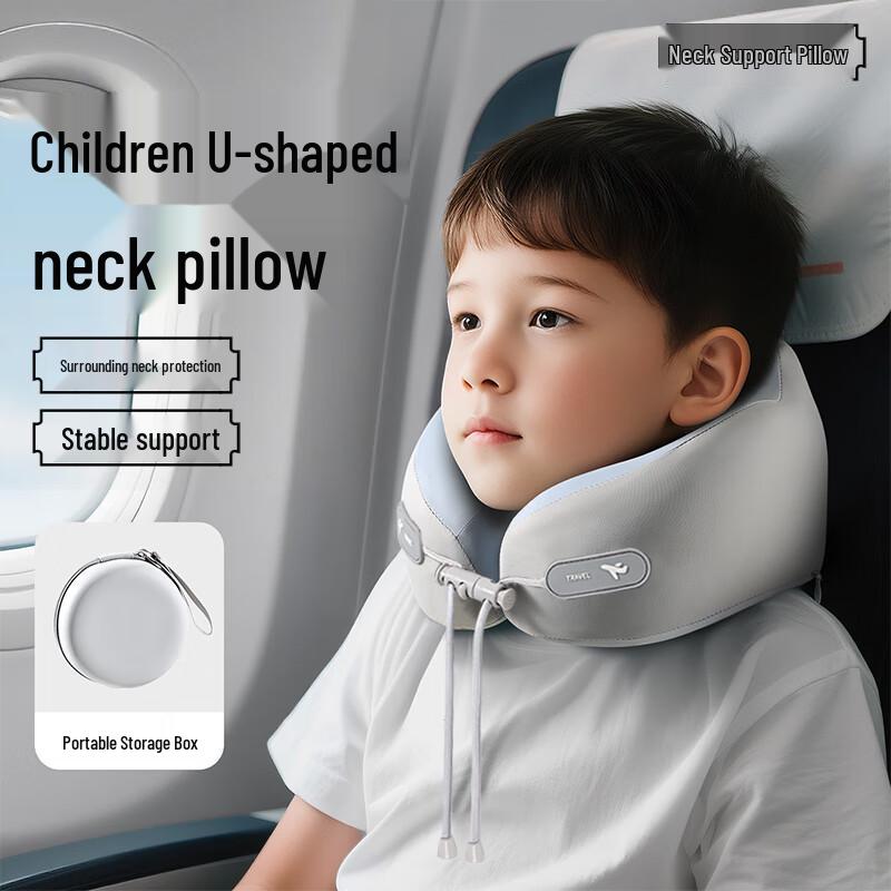 Ousen Children's Travel U-shaped Memory Foam Neck Pillow