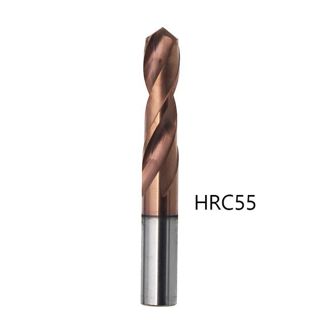 Burghie din carbură, burghie pentru metal dur, burghiu elicoidal din oțel tungsten, 1 2 3 4 5 6 -12 mm, pentru prelucrarea metalelor, scule de găurit la strung CNC