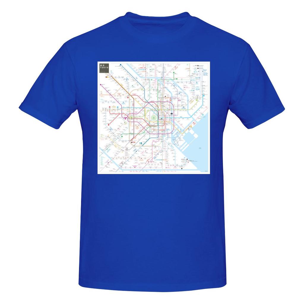 Funny Tokyo Metro Map Unisexs Printed Tshirt Unisex T Shirtt Shirt