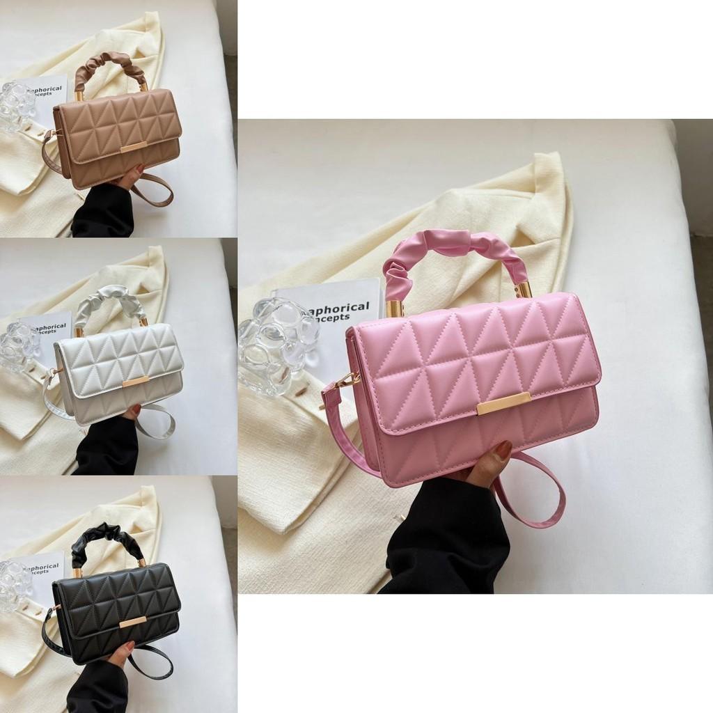 Fashionable Pu Leather Small Crossbody Bag Trendy Street Style Handbag For Women 2023