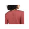 Nike Solid Color Crew Neck Pullover Logo Print American Vintage Dopamine Long Sleeve T-Shirt Women T-Shirt Red BV3919-661