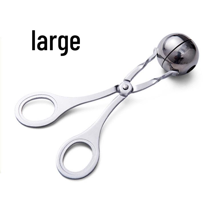 Non-Stick Stainless Steel Meatball Maker Mold for Rice & Fried Meatballs