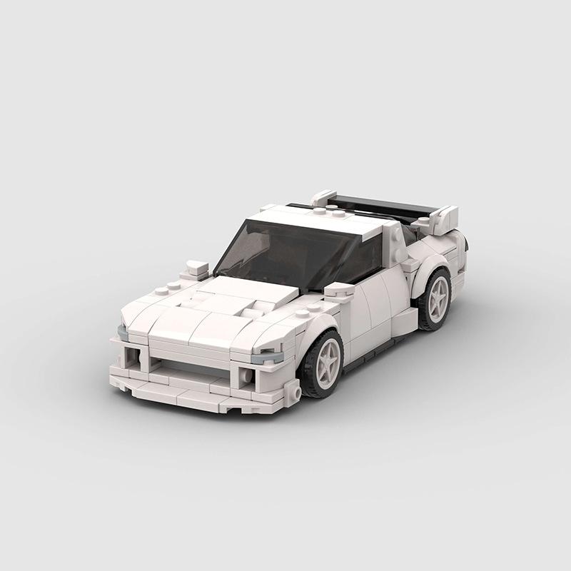 MOC Technical Car City Speed Vehicle Vetro Car Rally Building Blocks Bricks Ornament Creative Toys For Kids Adults Birthday Gift