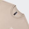adidas Casual Letter Print Short Sleeve T-shirt Men Tops Brown JD0383