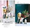 Nordic Girl Luxury Flower Arrangement Vase - Creative Home Decor for Living Room & Entrance Hall