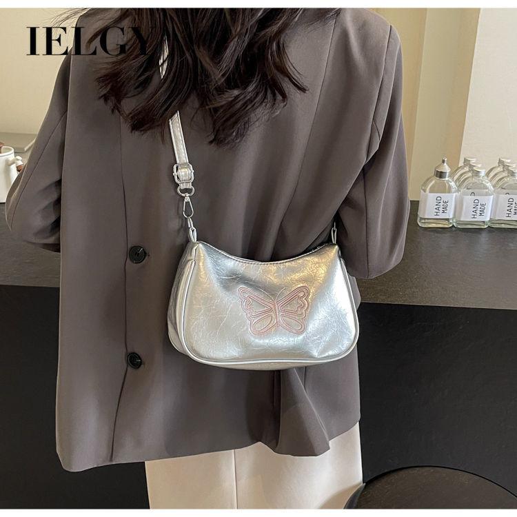 IELGY Baguette Bag All-Match Underarm Bag Large Capacity Fashion