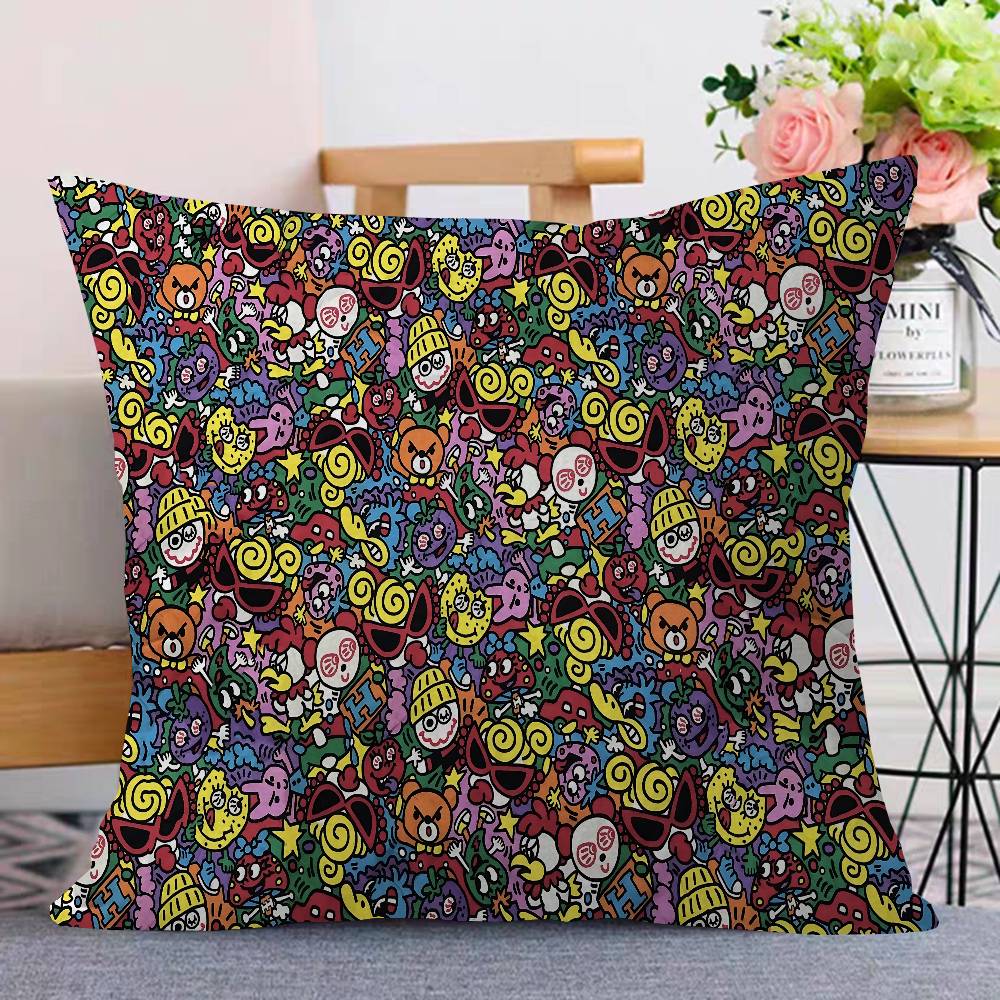 Japan Fashion Hysteric Mini Pillow Cushion Cover Pillowcase Living Room Sofa Home Decor Customized