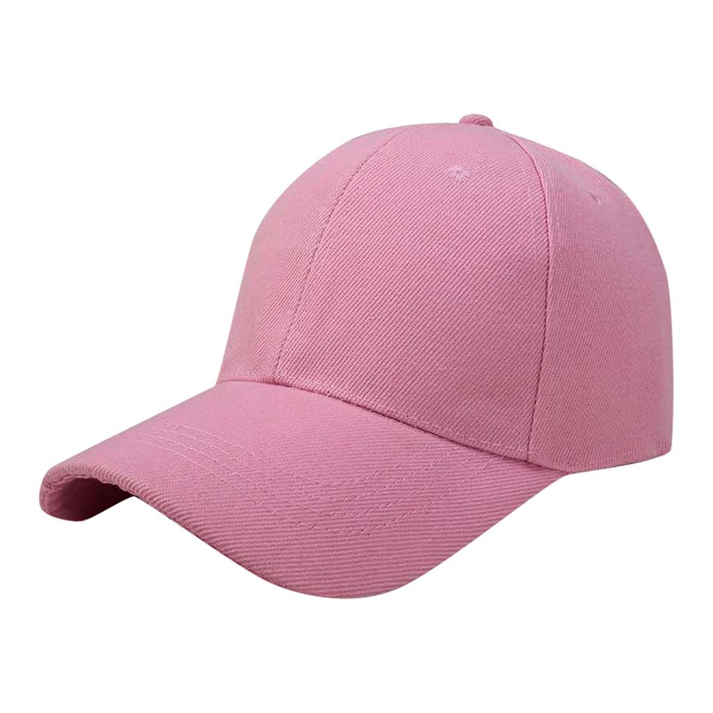 Unisex Basic Light Board Solid Color Casual Versatile Baseball Cap Fashionable Outdoor Climbing Cycling Fishing Sun Shade Hat