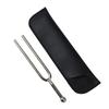 VGEBY A440Hz Tuning Fork, Metal Violin Tuning Fork Standard Tuner Tone Tool with Leather Cover for Guitar, Ukulele, and Violin