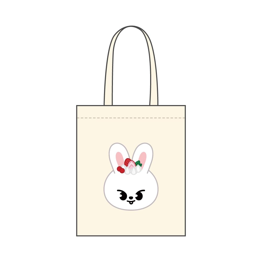 

STRAY KIDS Canvas ECOBAG Canvas Eco Bag_ebl_skz_01 (WHITE_LEEKNOW)