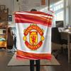Man Utd Flannel Blanket, High quality Comfortable for All Seasons, Home Decor, Warmth and Comfort
