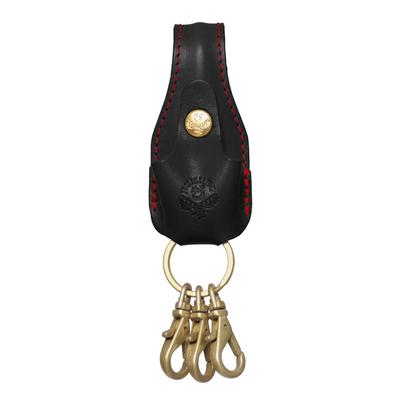 HUKURO Coin Holder Case Coin Purse Keychain Compact Genuine Leather Tochigi Leather Made In Japan Fukuro Men's