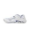 Mizuno Wave Lightning Z8 Unisex Low Top Badminton Shoes White Blue V1GA240061