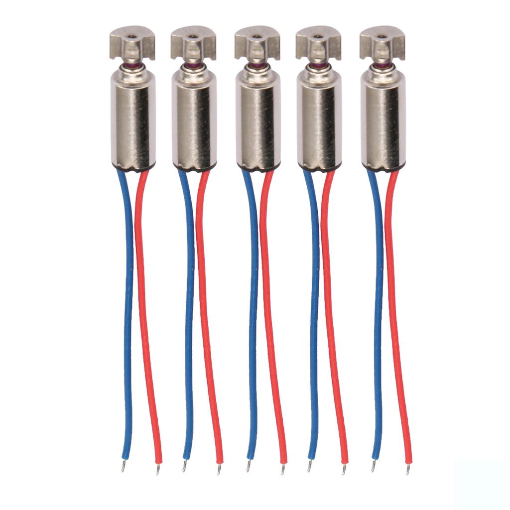 5pcs Micro Cellphone Coreless Vibration Motor DC 3V 11.2x3.2mm
