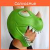 Latex Green Dinosaur Mask Halloween Costumes Props Themed Party Accessories