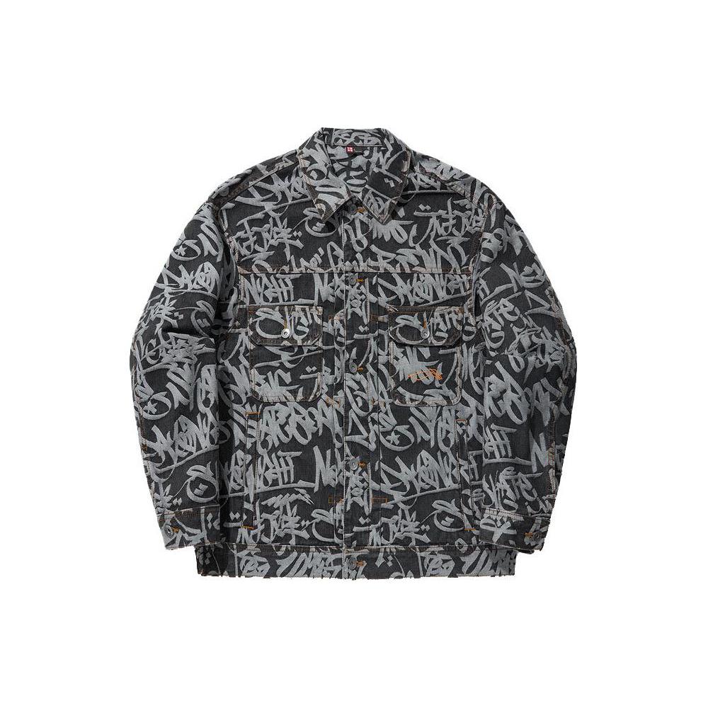 Джинсовая куртка Li Ning мужская черная AJDU141-2 L