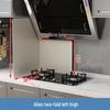 Cream Stainless Steel Kitchen Splatter Guard