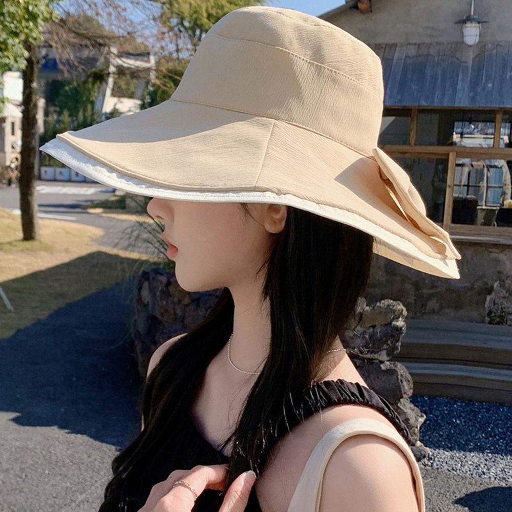 Foldable Bucket Hat Wide Brim Panama Caps New Mountaineering Caps  for Camping Hiking