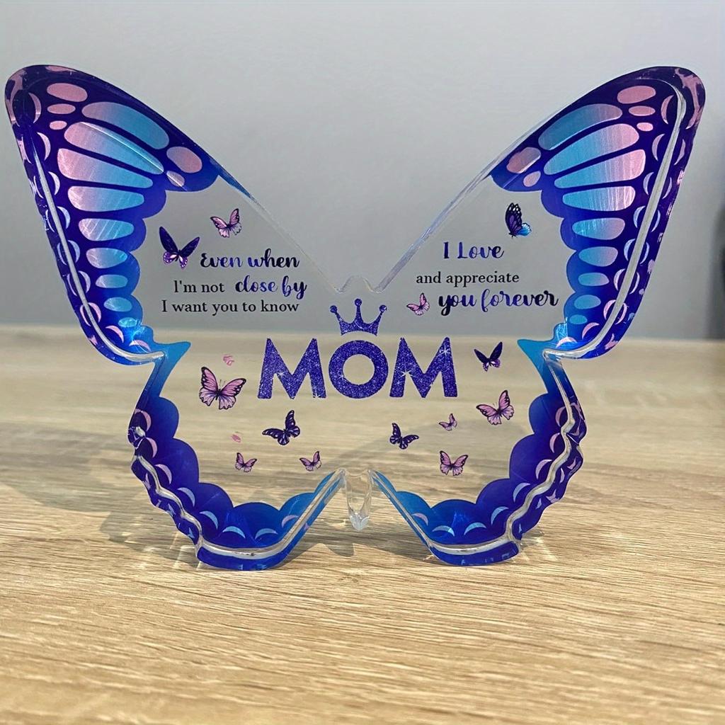 2D Flat Acrylic Butterfly Decoration, Indoor and Outdoor Decoration - No Battery/electricity Required, Free Day Decoration, Shop Decorat