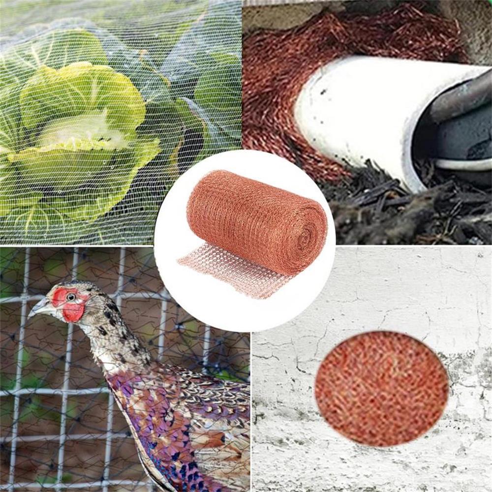 1PC Pure Copper Mesh Anti Snail Copper Wire Filter for Distilling Household Brewed Beer Garden Products