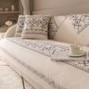 Bohemian Ethnic INS Style Backrest Towel Cover Cotton And Linen Sofa Cover Cushion Four Seasons Universal Anti-slip Sofa Cover