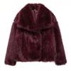KOSY Faux Fur Hairy Coat Woman Warm Winter Fluffy Coat Women New Plush Jackets for Women Outerwears Luxury Women's Teddy Coats