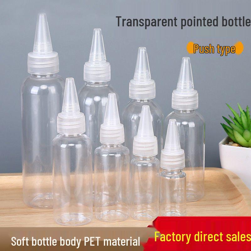 Neulingsangebot: Reise Transparente Spitzflasche zum Ausdrücken für Lotion