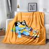 Bluey Friends Adventure Blanket Soft & Cozy Suitable for Chair Picnics Bedding All-Season Use Modern Ideal Gift for Friends Family Couples Picnic