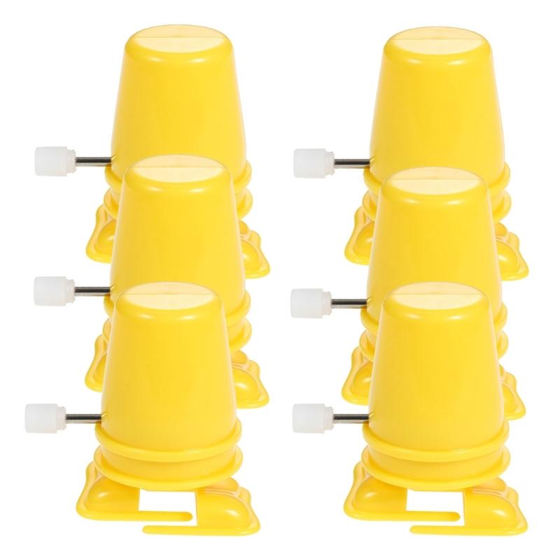 Set of 12 Small Wind up Robot Plastic Simple Operations Wind up Robot for Kids' Learning and Adults' Collection