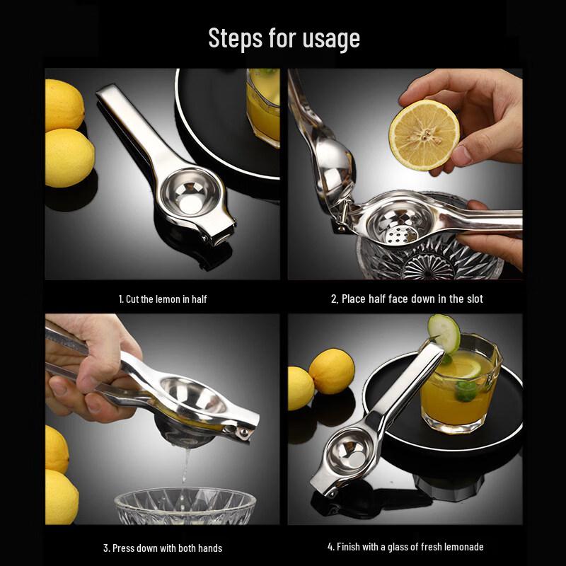 Stainless Steel Manual Citrus Juicer