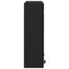 Mirror Cabinet with Shelf Black Oak Effect 64 X 20 X 67 Cm