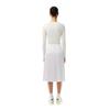 Lacoste Womens/Ladies Pleated Elasticated Waist Midi Skirt