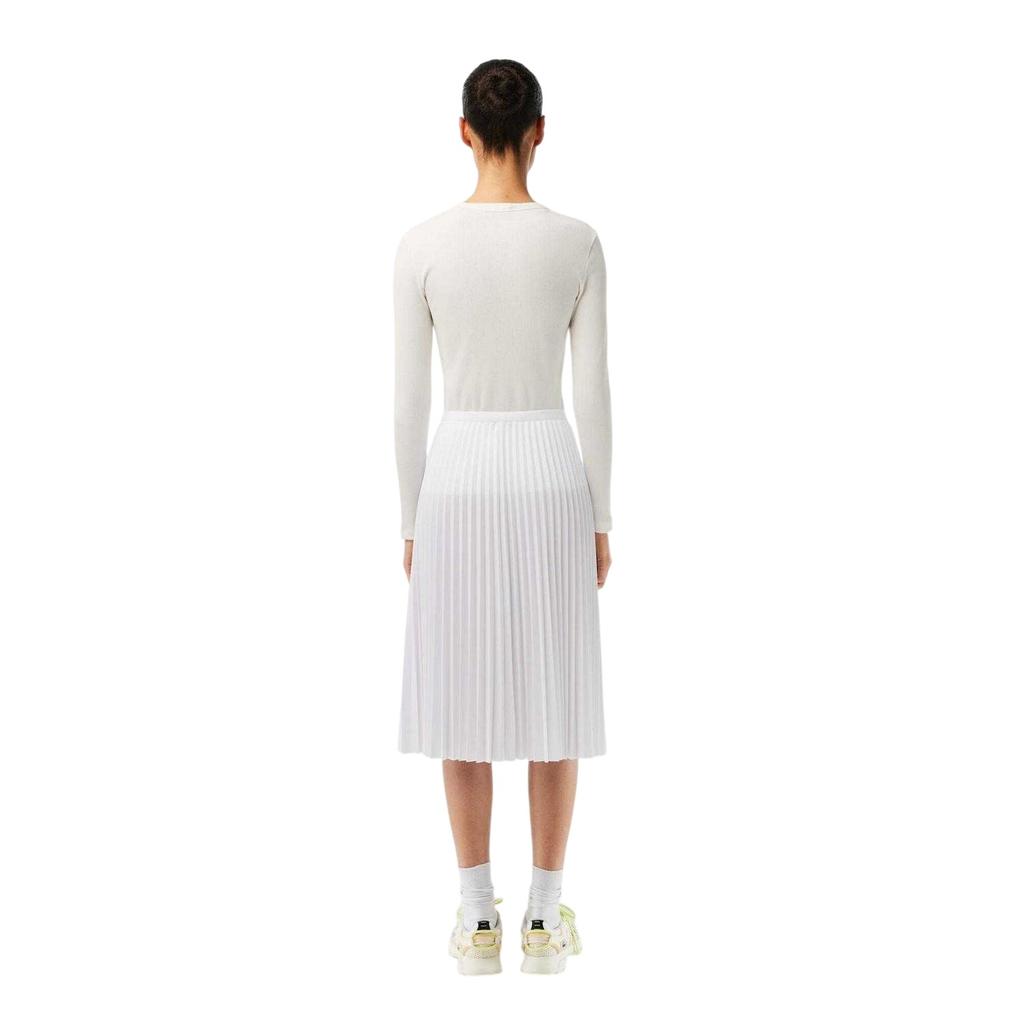 Lacoste Womens/Ladies Pleated Elasticated Waist Midi Skirt
