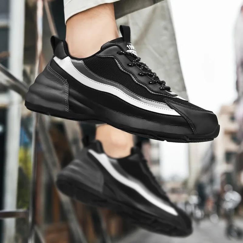 2024 Herrskor Mode Träningsskor Andningsbara Sportskor Herr Sneakers Fritidsskor för Män Promenadskor Zapatillas Hombre
