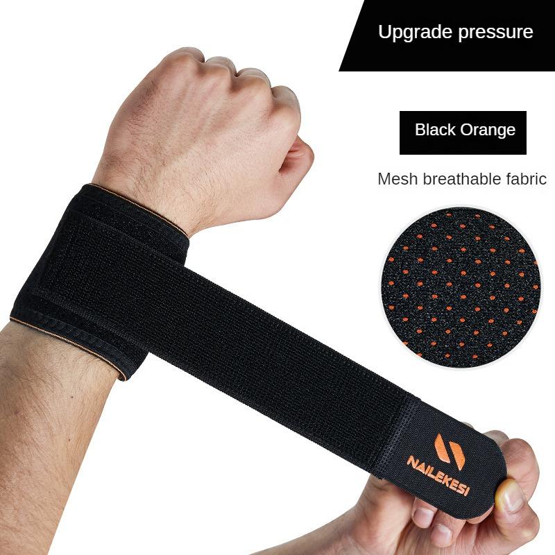 Sports Protective Gear Wrist Guard Fitness Volleyball Basketball Badminton Pressurized Fixed Wrist Guard Sprain Weightlifting Bench Press