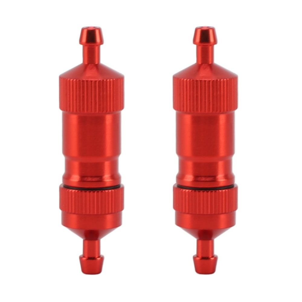 2 Pcs Copper Filter Element RC Fuel Filter Metal RC Oil Fuel Filter Durable Fuel Filter  RC Boat