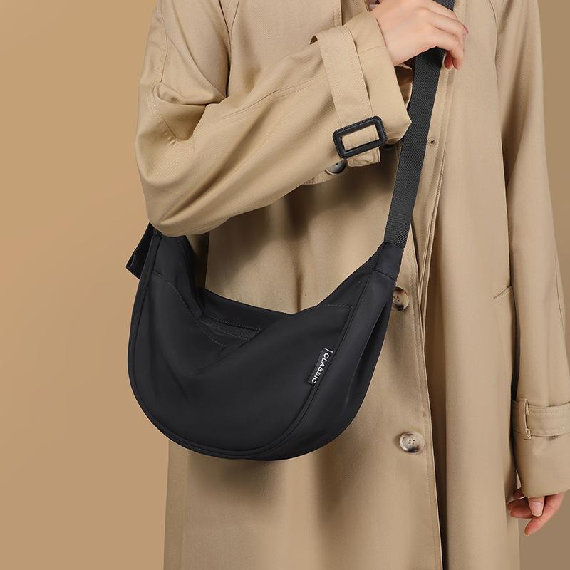 Bag Women'S Bag Crossbody Bag Large Capacity Fashion Commuter Tote Bag Oxford Cloth Dumpling Bag