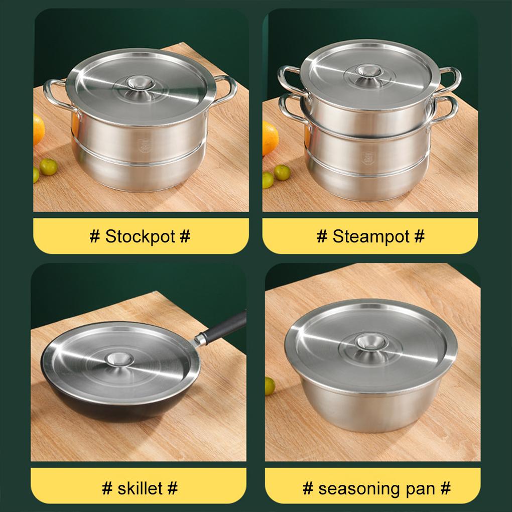 Heat-resistant Household Stir Fry Pot Cover Prevents Leakage With Edge Cover