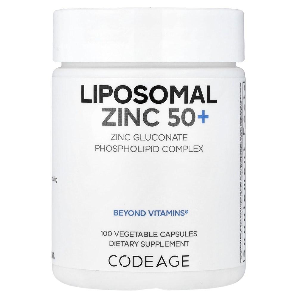 CodeAge Mineral Liposomal Zinc 50 Capsules 100 Tablets 1 pcs